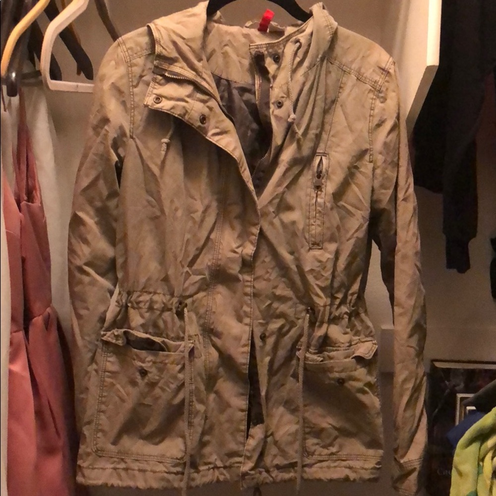 H&M green jacket